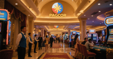 필리핀 PAGCOR 정식 카지노 내부 전경, 초보 여행자도 안심할 수 있는 안전한 분위기
